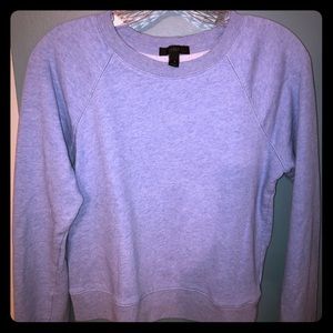 J Crew Classic Crewneck Sweatshirt Blue S